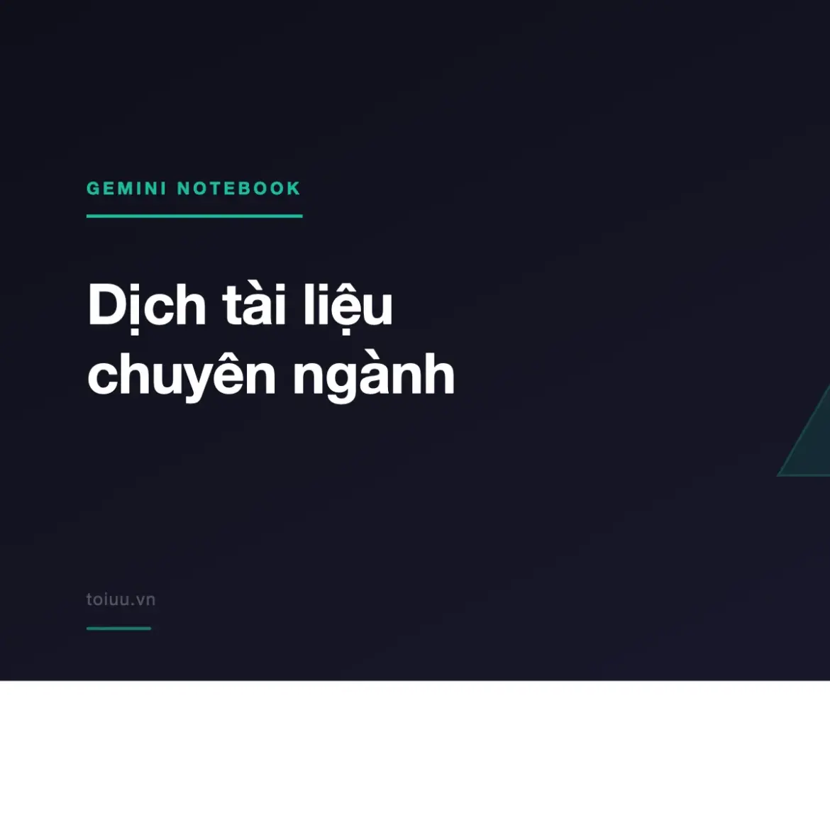 Dịch tài liệu chuyên ngành