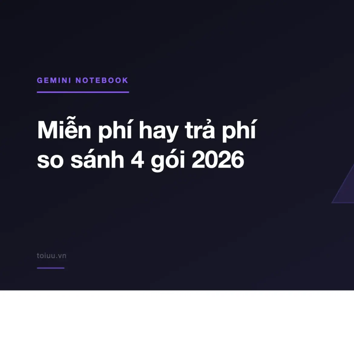 Miễn phí hay trả phí so sánh 4 gói 2026