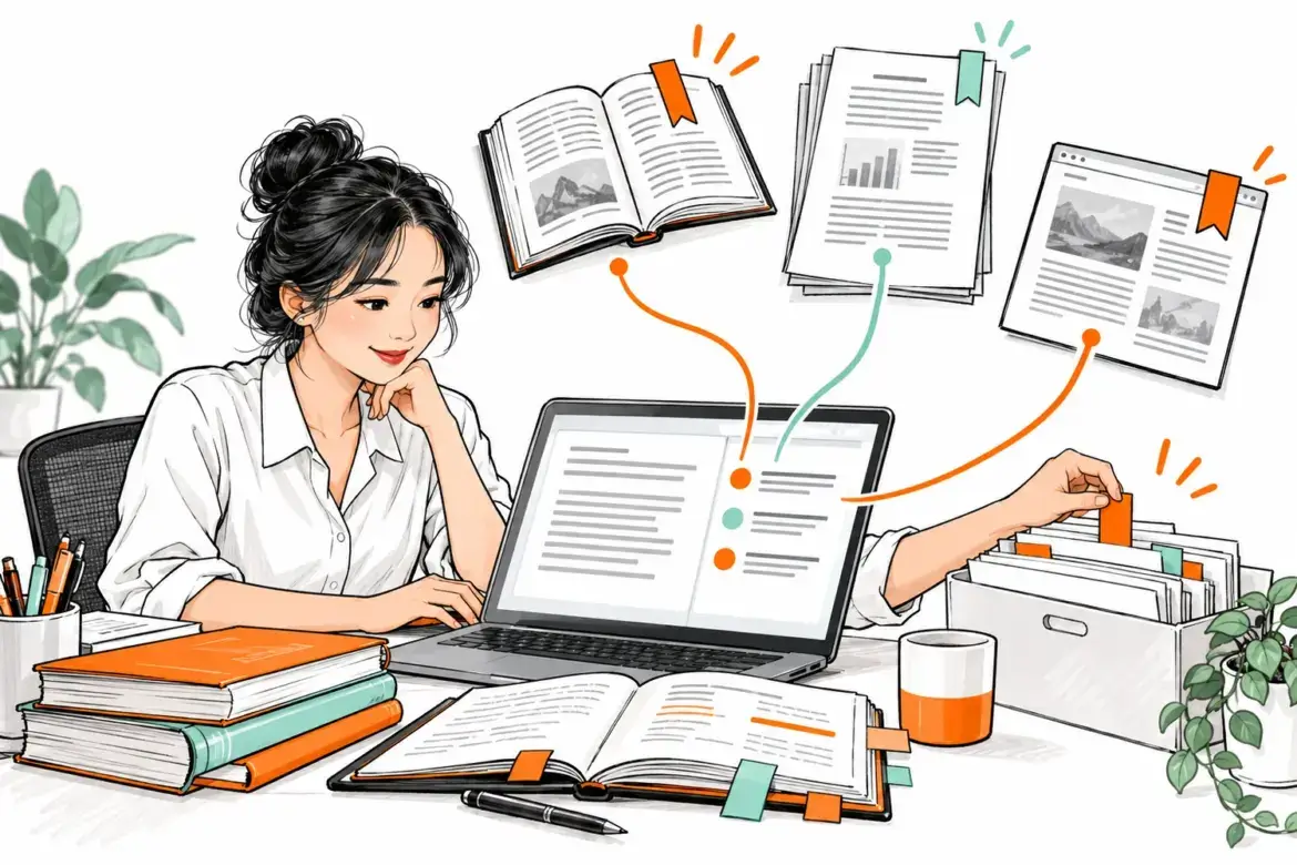 Người nghiên cứu lần theo câu trả lời AI về sách và tài liệu nguồn